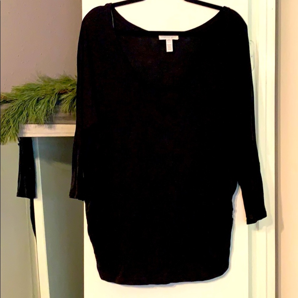 3/4 Sleeve Fitted Top